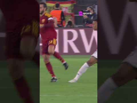 MBAPPÉ CRAVA MUITO! GOL DO REAL MADRID CONTRA A ROMA NA CHAMPIONS #shorts