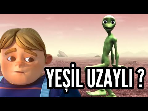 Yeşil uzaylı dansı Rafadan tayfa