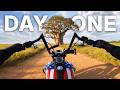 Africa To The Arctic On A Harley Day One