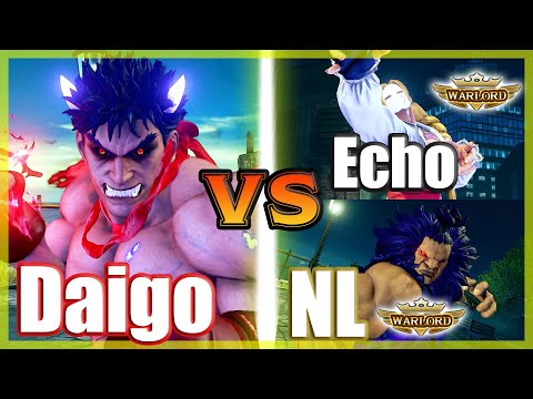 SFV CE 👊🏻 Daigo (Kage) vs Echo / No name (Vega) & NL (Akuma) FT2