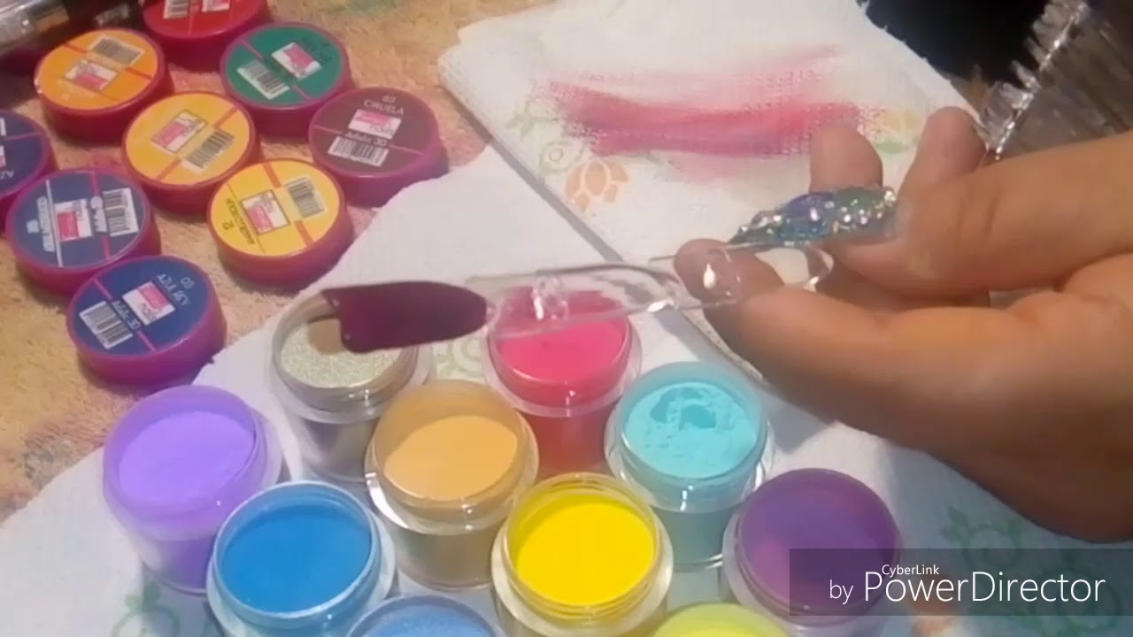 Mis nuevos acrílicos de fantasy nails