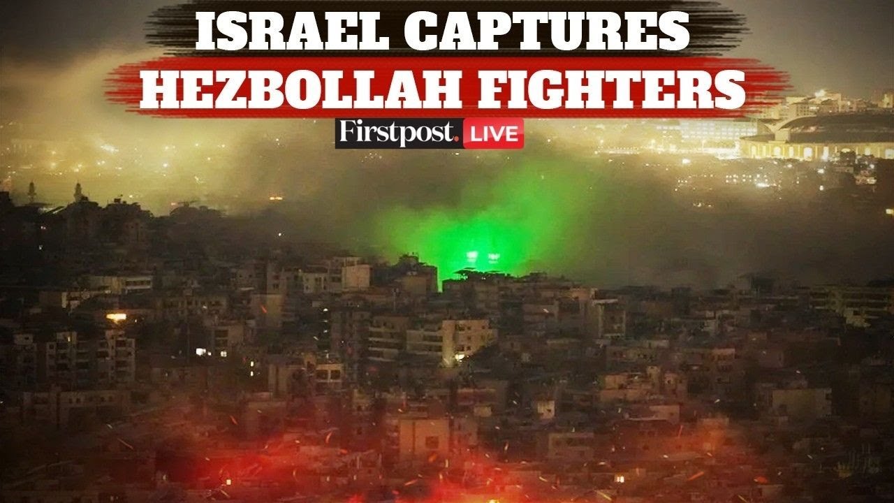 LIVE: Israel Strikes Beirut, Captures Hezbollah Fighters in Lebanon | Firstpost | N18G