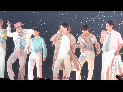 220416 Butter fancam 방탄소년단 BTS PTD on stage Las Vegas Day 4