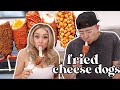 Making Korean Fried Cheese Dogs YesHipolito
