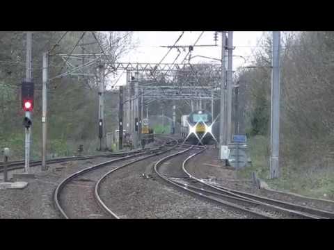 68001/68023 6k73 Sellafield - Crewe flasks, 19th April 2018