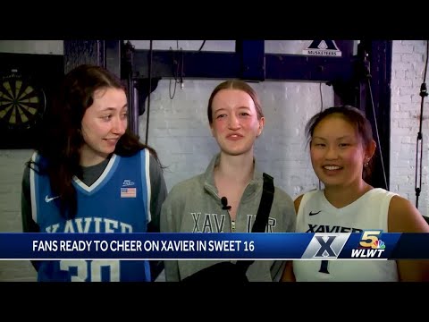 Xavier fans welcome Musketeers back home after team advances to Sweet 16