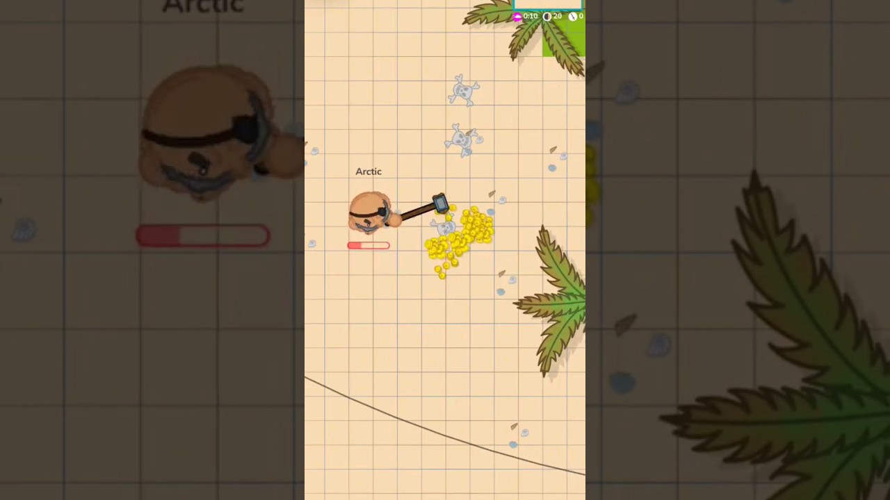 Yohoho.io | Gameplay | Pirate .io #multiplayergames #iogames #yohohoio #shorts #viral #Gameplay #fun