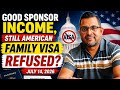 Good Sponsor Income Still American Family Visa Refused Here S The Real Reason July 14 2026
