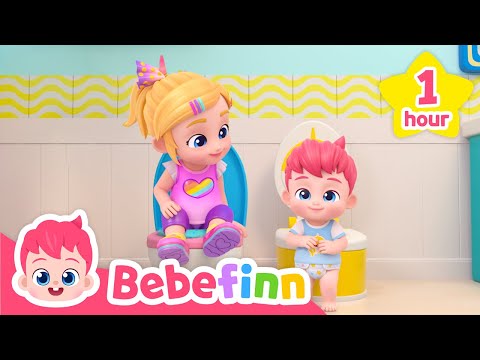 Yes, Yes, Potty Party! for 1hour 💩 | Bebefinn Compilation | Nursery Rhymes & Kids Songs