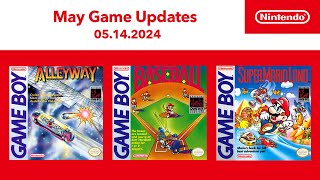 Game Boy – May 2024 Game Updates Trailer