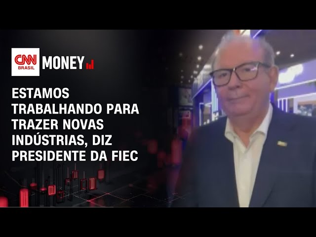 Estamos trabalhando para trazer novas indústrias, diz presidente da Fiec | MONEY NEWS