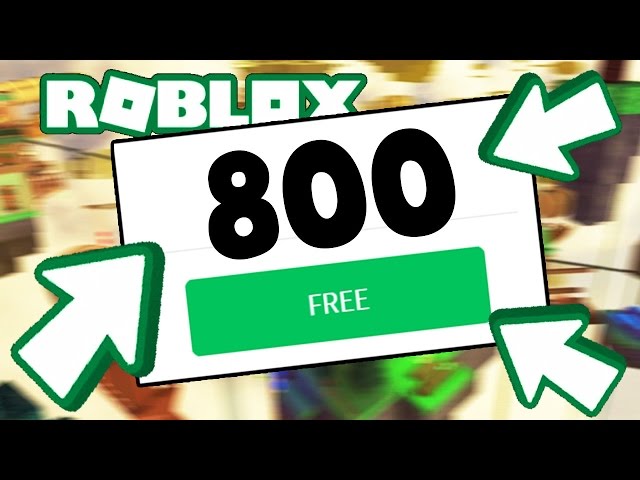 How To Get Free 800 Robux - free robux giveaway read description
