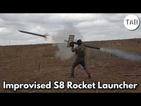 Improvised 80mm Rocket Launcher