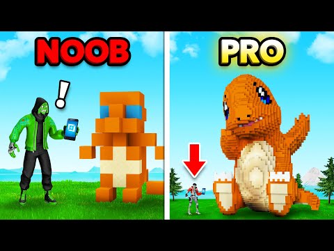 Slogo - Minecraft NOOB vs PRO BUILD CHALLENGE in Fortnite!