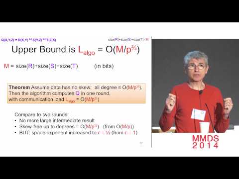 Communication Cost in Big Data Processing; Dan Suciu