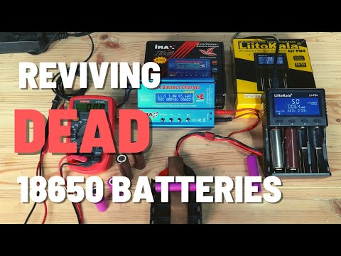 Easiest way to REVIVE 18650 battery | DIY weekend