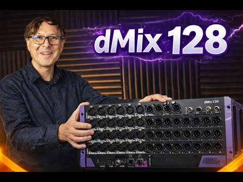 Dia 7–Violet Audio dMix128 digital audio matrix mixer (video)