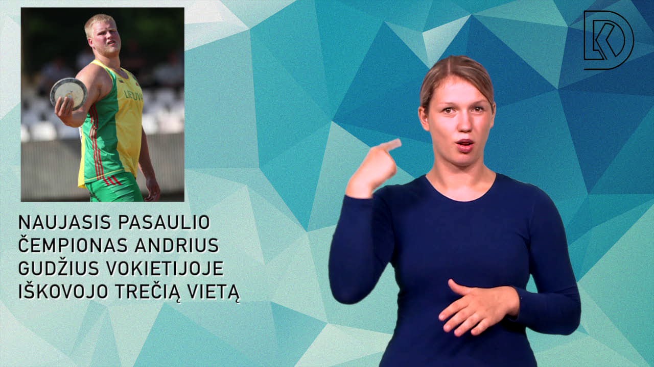 Pasaulio čempionas disko metikas Andrius Gudžius Vokietijoje iškovojo trečią vietą