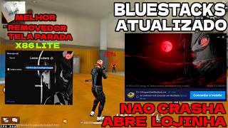 MELHOR FF X86 🔥COM REMOVEDOR TELA PARADA, FREE FIRE SEM QUEDA DE FPS ✅MIRA NÃO TREME E RODA EM TD PC