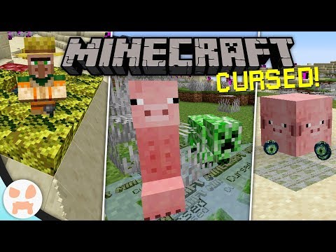 Minecraft but EVERYTHING IS CURSED!!