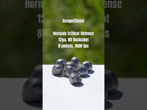 Hornady Critical Defense 00 Buckshot, 8 pellets - Coach Gun, DangerClose
