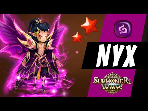 DeBuff Team with Nyx. Dark Fairy King in Summoners War RTA