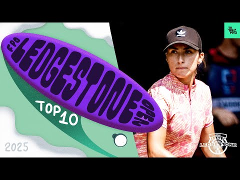 Top 10 FPO Shots from the 2025 Discraft Ledgestone Open | Jomez Disc Golf