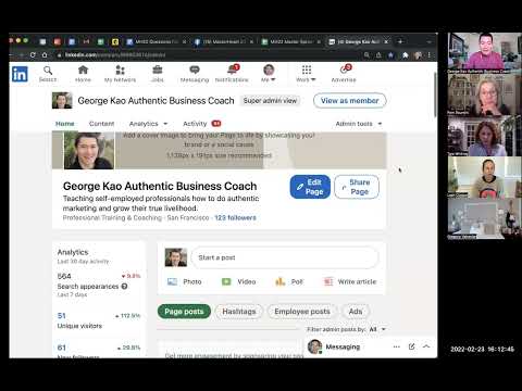 Your Linkedin company page: how to find it? - YouTube