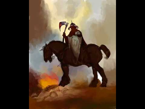 Study of Frazetta’s Death Dealer #frazetta #deathdealer #art #study #digitalart #fantasy #fyp #wip