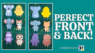 Perfect Double-Sided Print & Cut Projects – Front and Back Match Every Time!