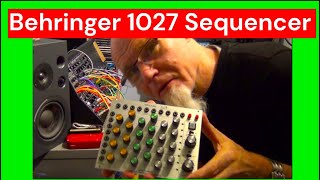 Video thumbnail for Behringer 1027 sequencer module unboxing installation try jam Berlin style. Moog Grandmother Odyssey by Disciplined Commotion