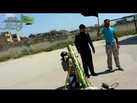 استهداف مقرات النظام بقذائف الهاون في اللواء 15 في ريف درعا من قبل كتيبة شهداء إنخل