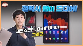 갤럭시 탭 S7이 드디어! 세컨드 스크린, One UI 3.1, 그리고...?