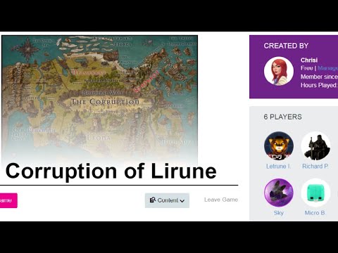D&D w/Chrisiousity. Corruption of Lirune 16
