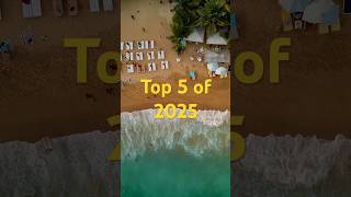 Top 5 experiences in 2025! #2025travel #SeeTheWorldSaveADollar