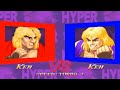 TAS WW Ken VS ST Ken Hyper Street Fighter 2