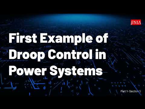 First Example of Droop Control in Power Systems