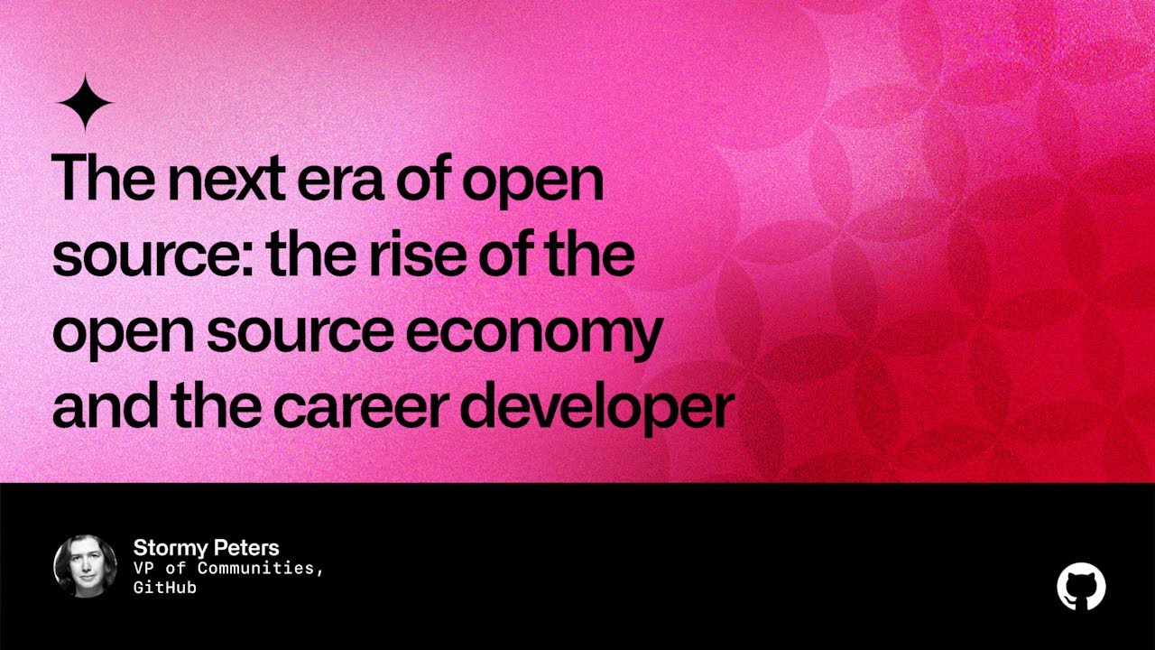 The next era of open source: the rise of the open source economy and the career developer