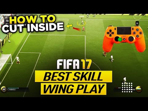 FIFA 17 BEST WING PLAY SKILL MOVE TUTORIAL - HOW TO CUT INSIDE LIKE A PRO - THE STOP & TURN MOVE
