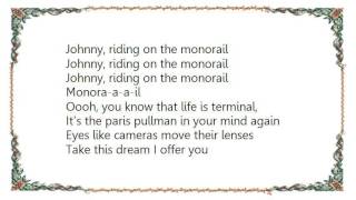 Buggles - Johnny on the Monorail Lyrics