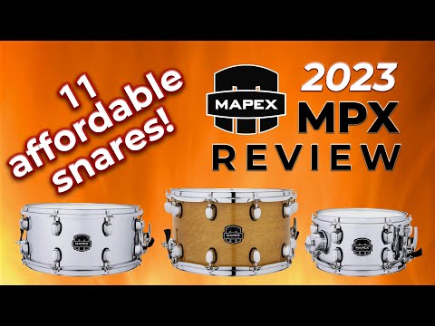 New 2023 Mapex MPX Snare Drum Review!