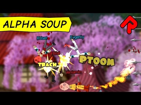 Punchmen gameplay: Hilarious 2D battles in zero gravity! (PC alpha multiplayer demo)