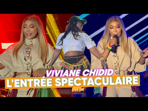 L’ENTRÉE SPECTACULAIRE DE VIVIANE CHIDID AU CICES / AMBIANCE TOTALE #livesn 