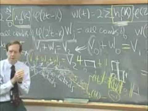 Splines and Orthogonal Wavelets: Daubechies Construction