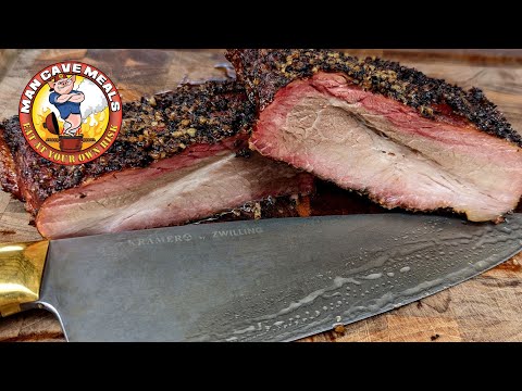 Pork Brisket on the Lonestar Grillz 20x42 Pellet Smoker