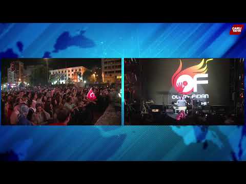 Bornova Cumhuriyet Meydanı’nda Dj Olcay Fidan ile 100 yıl coşkusu başladı!