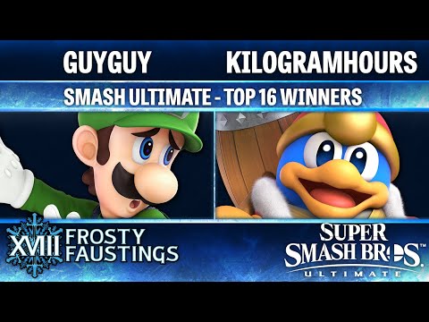 Frosty Faustings XVIII TOP 16 WINNERS  - GuyGuy (Luigi) vs KilogramHours (Dedede) - Smash Ultimate
