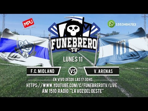 F.C. Midland vs Victoriano Arenas  - en vivo- 22° Fecha Primera C 2018/19
