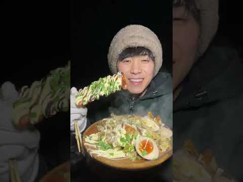 [A la parrilla con carbón] Arroz frito Bashauma Nagasumibi [comida de campamento de invierno]