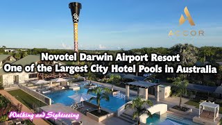 NOVOTEL DARWIN AIRPORT RESORT 🌴HOTEL ROOM VIEW 👀ONE OF THE LARGEST CITY HOTEL PO
